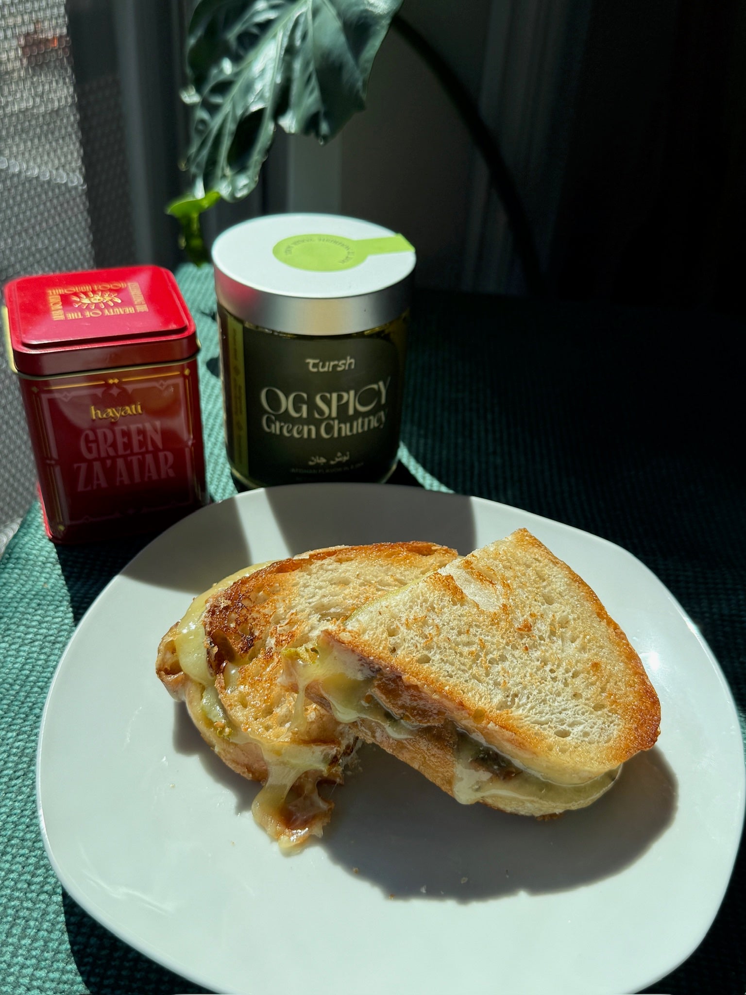 The Ultimate Za’atar Chutney Grilled Cheese (ft. Hayati Goods)